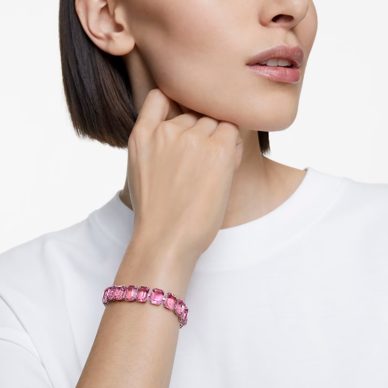 BRACCIALE ROSA DONNA SWAROVSKI MILLENIA