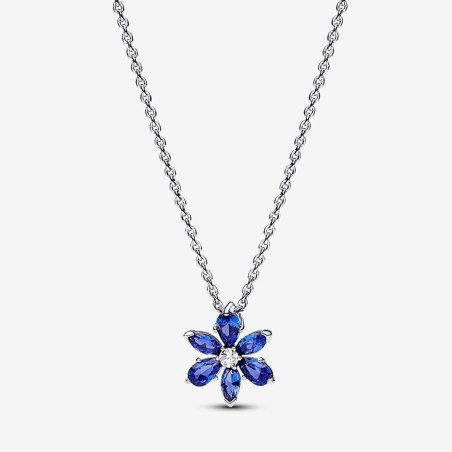 COLLANA PENDENTE HERBARIUM FIORE BLU DONNA PANDORA  392387C02-45 PANDORA