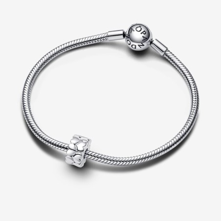 CHARM CLIP CUORI IN RILIEVO DONNA PANDORA 