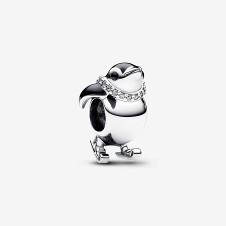 CHARM PINGUINO CON GLI SCI DONNA PANDORA  792988C01 PANDORA