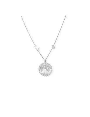 COLLANA ALBERO DELLA VITA CUORE DONNA AMEN  CLIFEB2 AMEN