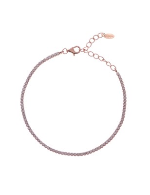 BRACCIALE TENNISMANIA ZIRCONI BIANCHI DONNA AMEN  BT1RB17 AMEN