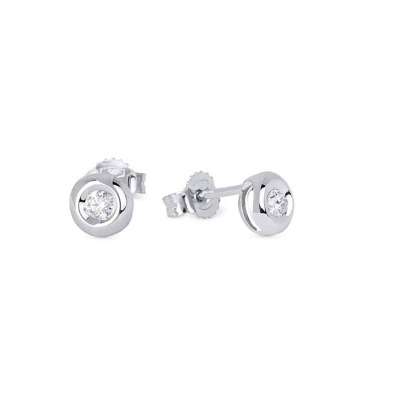 ORECCHINI PUNTO LUCE 0.40 CT DONNA DEMETRA