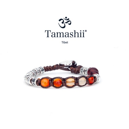 BRACCIALE CORNIOLA DONNA TAMASHII RUOTA DELLA PREGHIERA BHS924-S4-19 TAMASHII