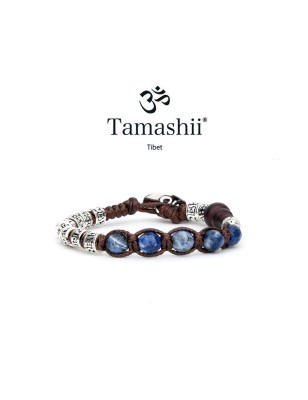 BRACCIALI SODALITE UOMO TAMASHII RUOTA DELLA PREGHIERA BHS924-S4-51 TAMASHII