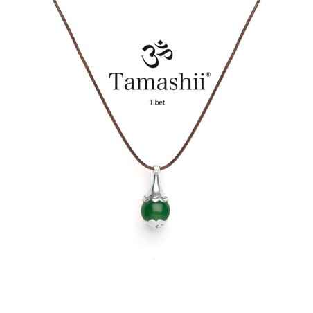 COLLANA AGATA VERDE DONNA TAMASHII EAR-DROPS NHS1800-12 TAMASHII