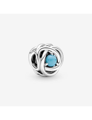 CHARM CERCHIO ETERNO TURCHESE DONNA PANDORA 790064C02 PANDORA