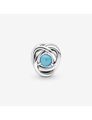 CHARM CERCHIO ETERNO TURCHESE DONNA PANDORA 790064C02 PANDORA