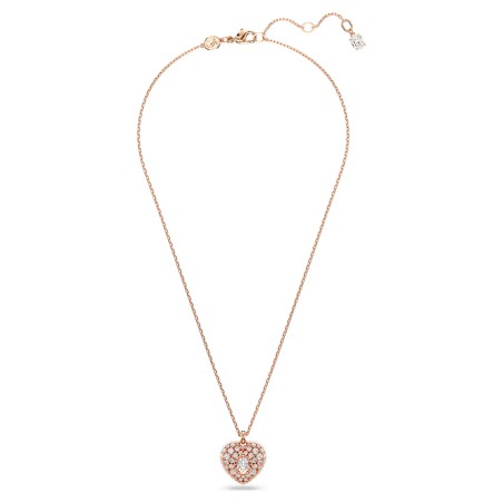 COLLANA HYPERBOLA CUORE ROSE DONNA SWAROVSKI 