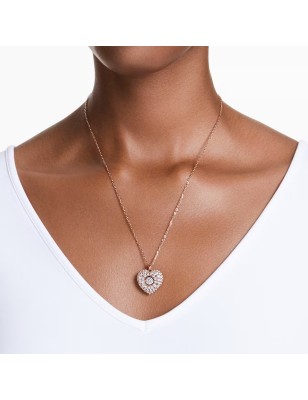 COLLANA HYPERBOLA CUORE ROSE DONNA SWAROVSKI  5680402 SWAROVSKI