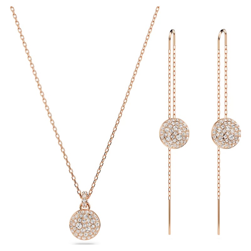 SET METEORA ROSE DONNA SWAROVSKI 