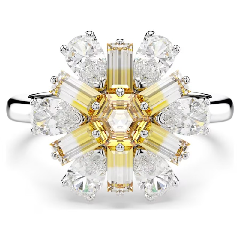 ANELLO IDYLLIA FIORE GIALLO DONNA SWAROVSKI 