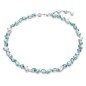 COLLANA GEMA BLU TAGLIO MISTO DONNA SWAROVSKI 