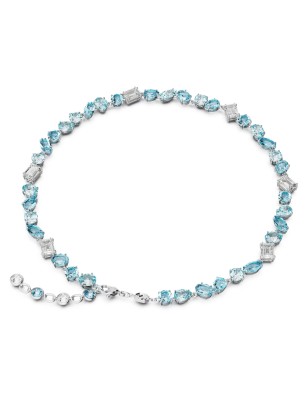 COLLANA GEMA BLU TAGLIO MISTO DONNA SWAROVSKI  5666007 SWAROVSKI