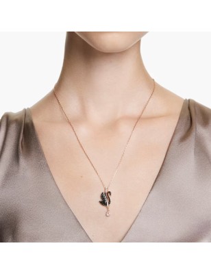 COLLANA PENDENTE CIGNO NERO DONNA SWAROVSKI SWAN 5678045 SWAROVSKI