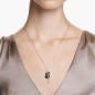 COLLANA PENDENTE CIGNO NERO DONNA SWAROVSKI SWAN