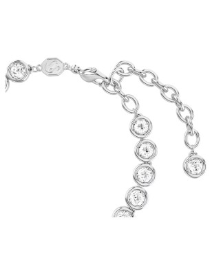 BRACCIALE IMBER TENNIS TAGLIO TONDO BIANCO MIS.M SWAROVSKI 5682666 SWAROVSKI