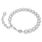 BRACCIALE IMBER TENNIS TAGLIO TONDO BIANCO MIS.M SWAROVSKI