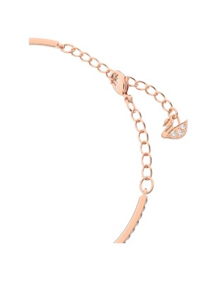 BRACCIALE UNA FORMA OVALE COLOR ORO ROSA DONNA SWAROVSKI 