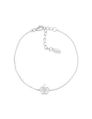 BRACCIALE CON MELA E CUORE DONNA AMEN 