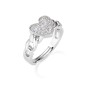 ANELLO CUORE CON CATENA DONNA AMEN 