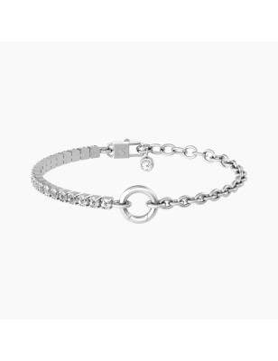 BRACCIALE DUETTO IN ACCIAIO CON ZIRCONI KIDULT 732193 KIDULT