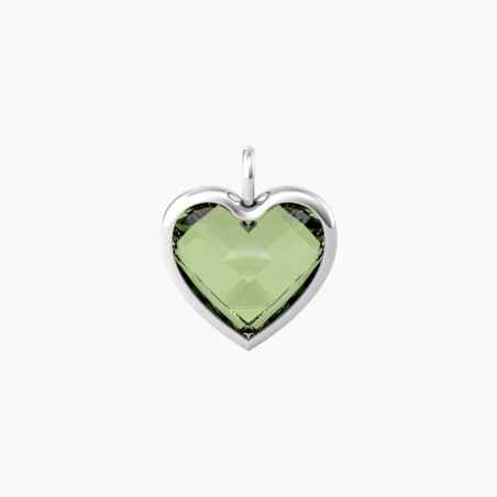 CIONDOLO GRANDE CUORE VERDE DONNA KIDULT  741089 KIDULT