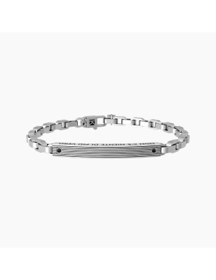 BRACCIALE CATENA E PIASTRINA FAMIGLIA UOMO KIDULT  732128 KIDULT