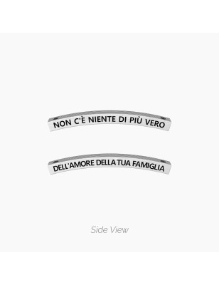 BRACCIALE CATENA E PIASTRINA FAMIGLIA UOMO KIDULT 