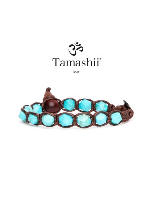 BRACCIALE DIAMOND CUT TURCHESE TAMASHII BHS911-7 TAMASHII