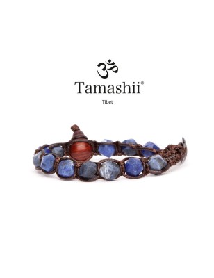 BRACCIALE DIAMOND CUT SODALITE TAMASHII BHS911-51 TAMASHII