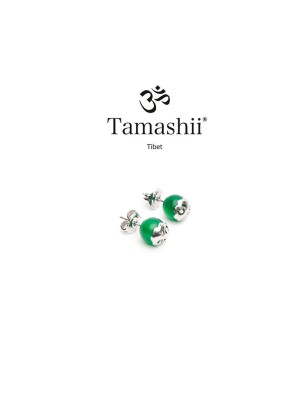 ORECCHINI AGATA VERDE DONNA TAMASHII 