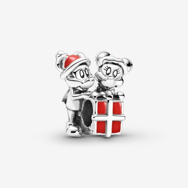 CHARM MICKEY MOUSE E MINNIE DONNA PANDORA 