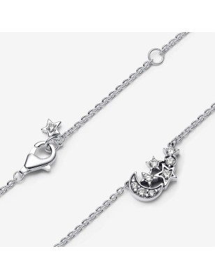 COLLANA LUNA CRESCENTE STELLE DONNA PANDORA  392991C01-45 PANDORA