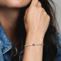 BRACCIALE TENNIS CON CUORE ROSSO DONNA PANDORA 