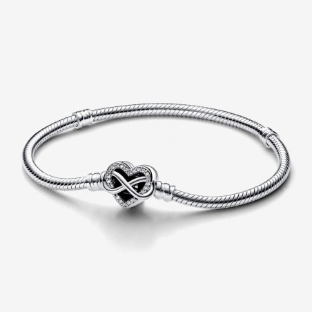 BRACCIALE CON CHIUSURA CUORE INFINITO DONNA PANDORA  592645C01-17 PANDORA