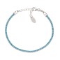 BRACCIALE TENNIS ZIRCONI TURCHESI DONNA AMEN 