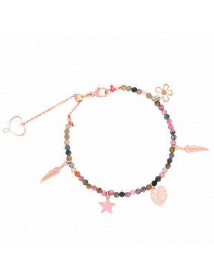 BRACCIALE TORMALINA CHARMS DONNA MAMAN ET SOPHIE BPISF2TMP MAMAN ET SOPHIE