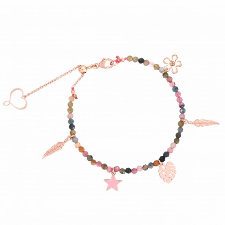 BRACCIALE TORMALINA CHARMS DONNA MAMAN ET SOPHIE BPISF2TMP MAMAN ET SOPHIE