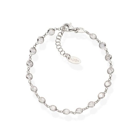 BRACCIALE GOCCE ZIRCONI BIANCHI DONNA AMEN  BRGOBB3 AMEN