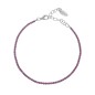 BRACCIALE TENNISMANIA ZIRCONI FUCSIA DONNA AMEN 