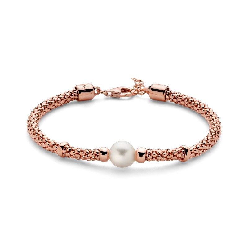 BRACCIALE ARGENTO DONNA MILUNA LE PERLE